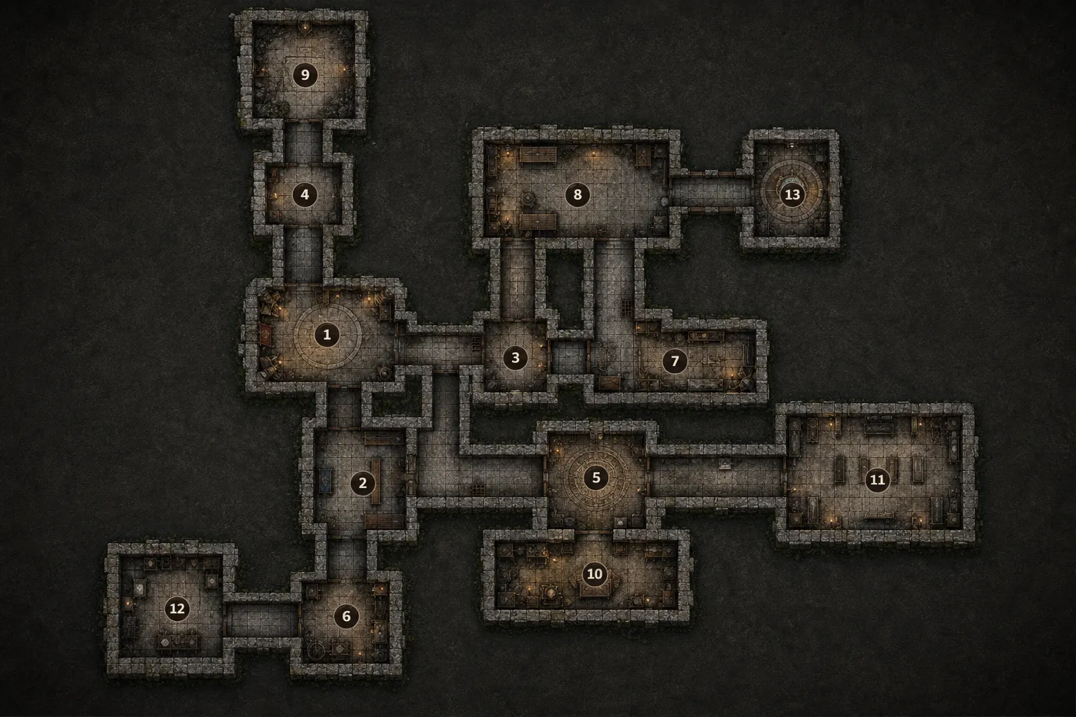 Dungeon battlemap