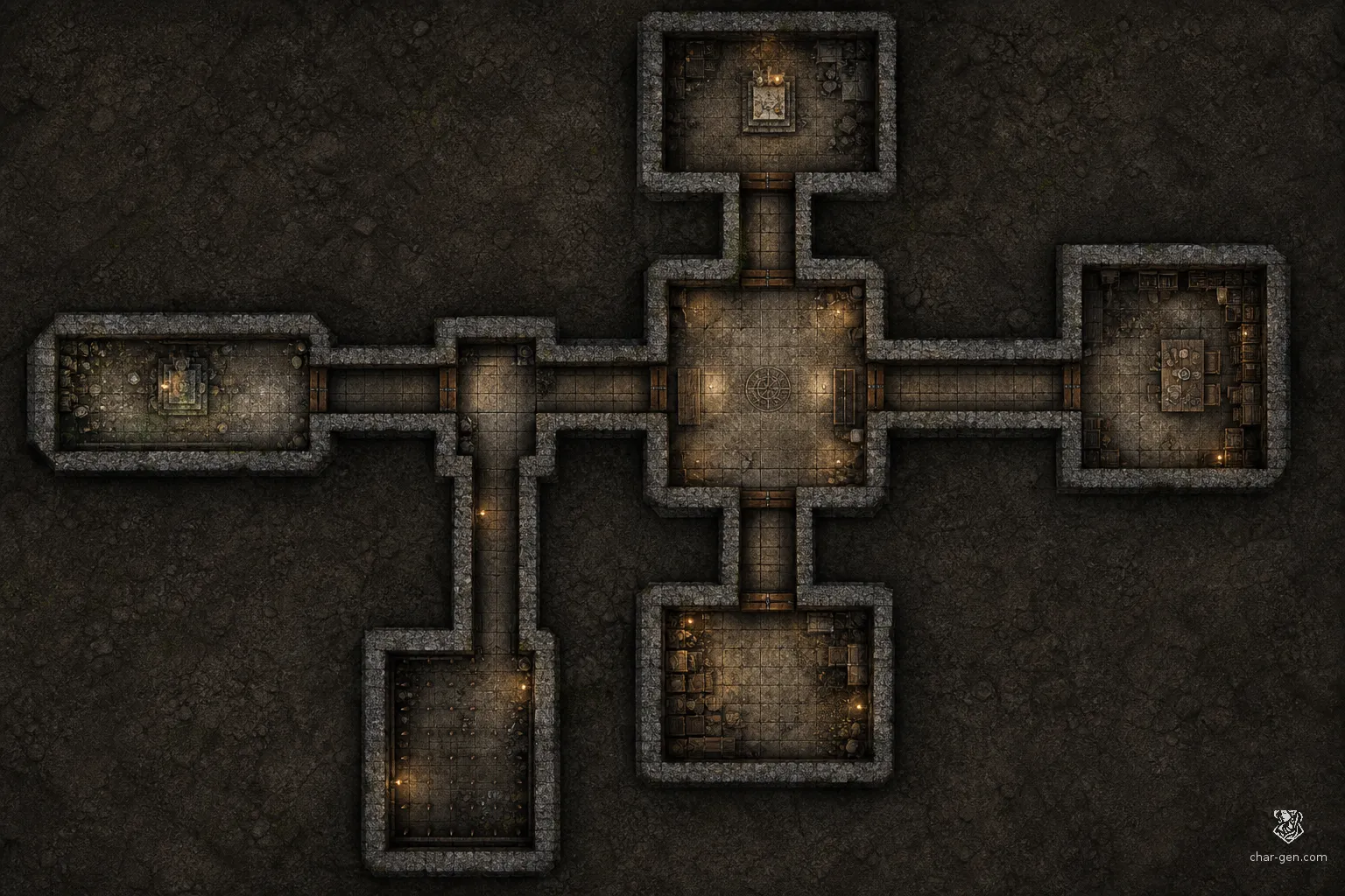 Dungeon battlemap