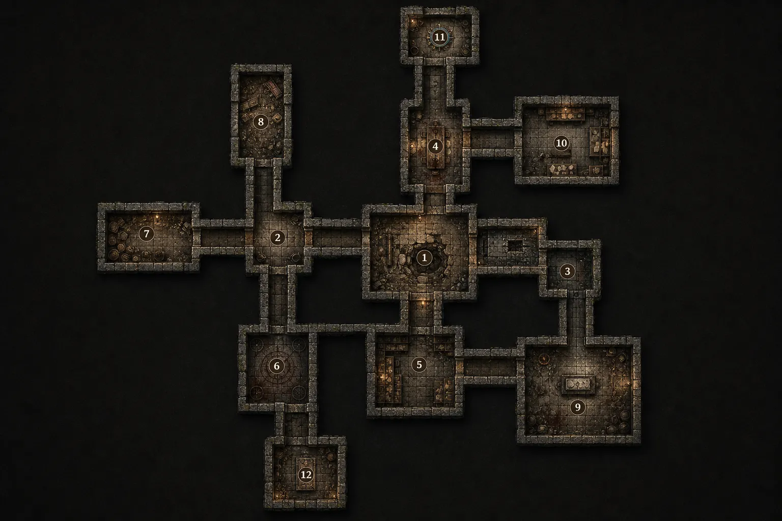 Dungeon battlemap