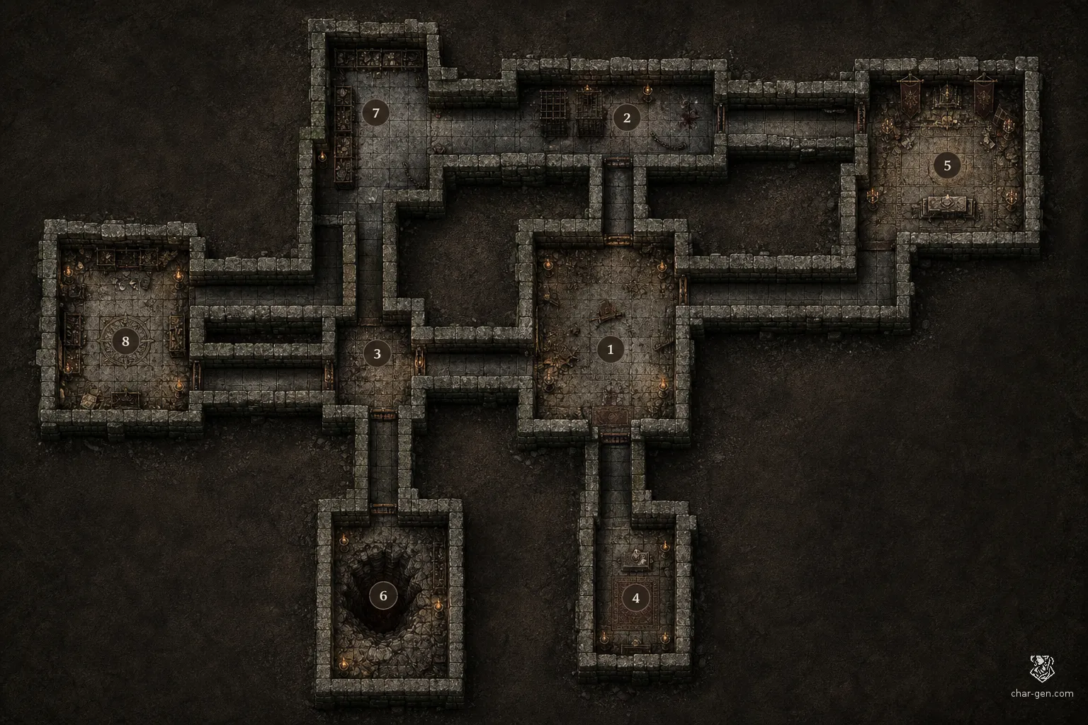Dungeon battlemap