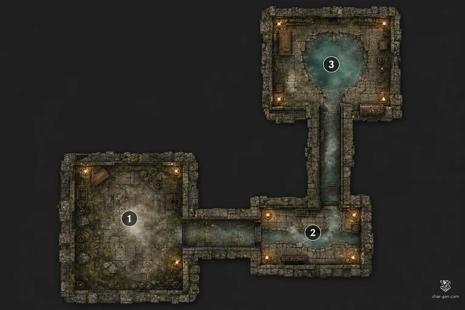 Dungeon battlemap