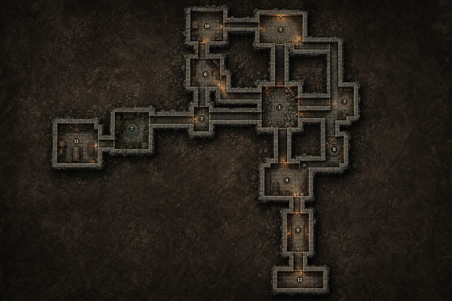 Dungeon battlemap