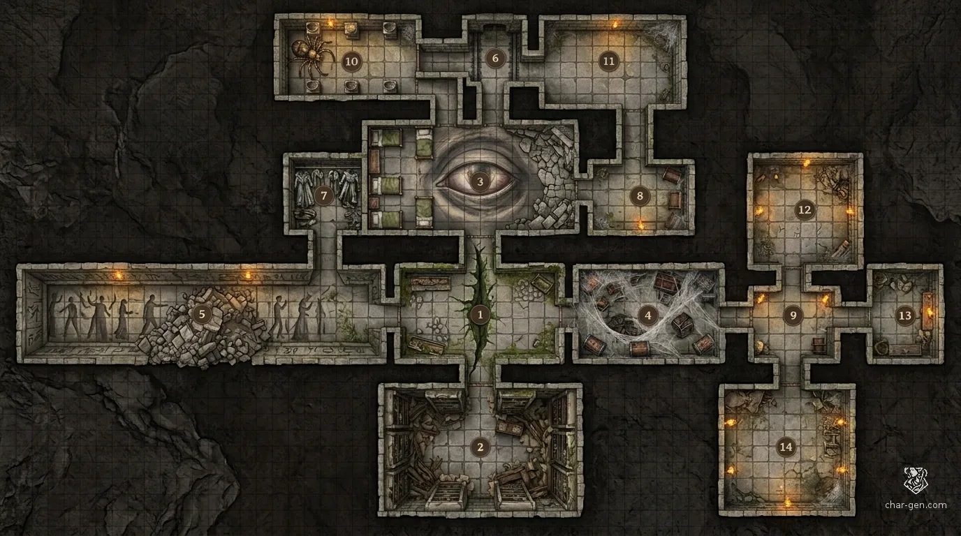 Dungeon battlemap
